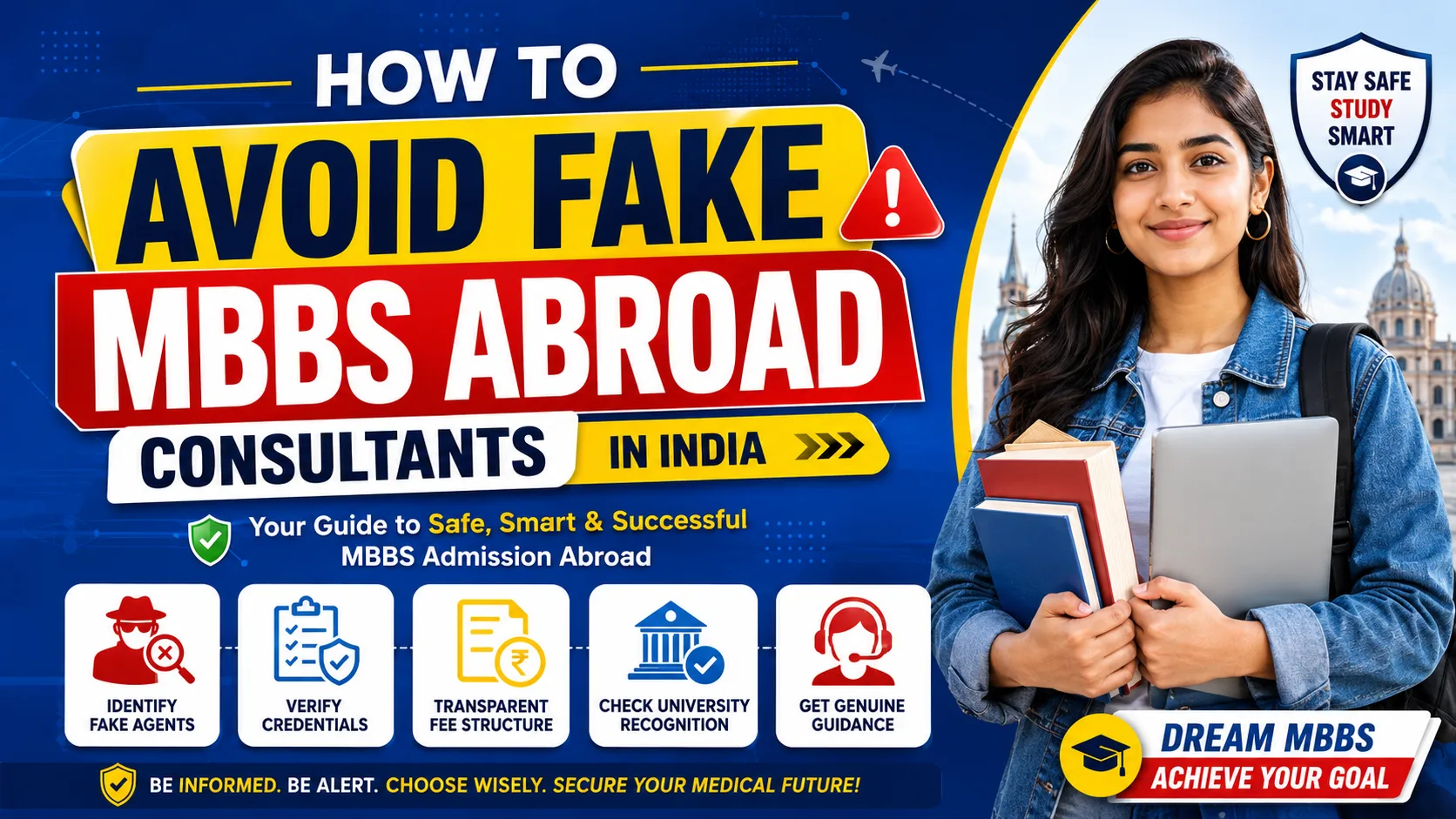 How to Avoid Fake MBBS Abroad Consultants in India: A Safety Guide for MBBS Aspirants
